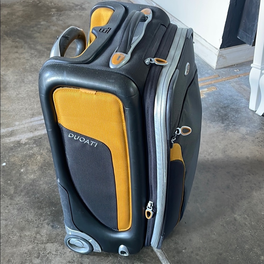 Tumi Limited Item Ducati 2 Wheel Carry On Suitcase